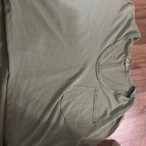 Peach Love California Light Green Top